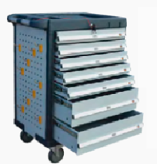 Тележка инструментальная 7 ящиков WDK-807