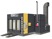KraftWell APHRODITE TOUCH Покрасочная камера 24000 м3/ч, сенсорный пульт