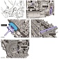 JTC-4234 Набор фиксаторов коленвала и распредвала (FORD, MAZDA) в кейсе