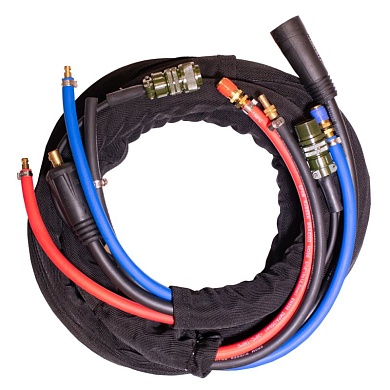 Пакет-коннектор РЕСУРС 5м, 70мм2, 10 pin, вода (650A/400A)