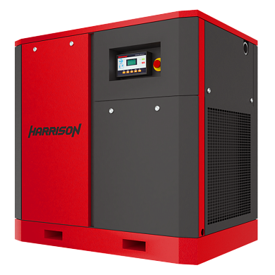 HRS-956200 Винтовой компрессор с прямым приводом Harrison: 6200 л/мин, 8 бар, 37 кВт