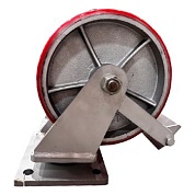 FCp 90 MAX-2 TW Сверхбольшегрузная сдвоенная неповоротная колёсная опора, полиуретан, г/п 3000 кг, д. 300 (VILS)