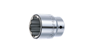 Торцевая головка 1" 12-гранная 80 мм, Hans, 8402M080