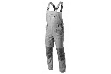KALMIT Полукомбинезон рабочий серый 2XL (56)