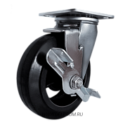 SCdb 63 Большегрузная поворотная колесная опора с тормозом ч.р. д150 (VILS)