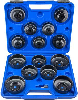 Набор съемников масляных фильтров, 15пр.