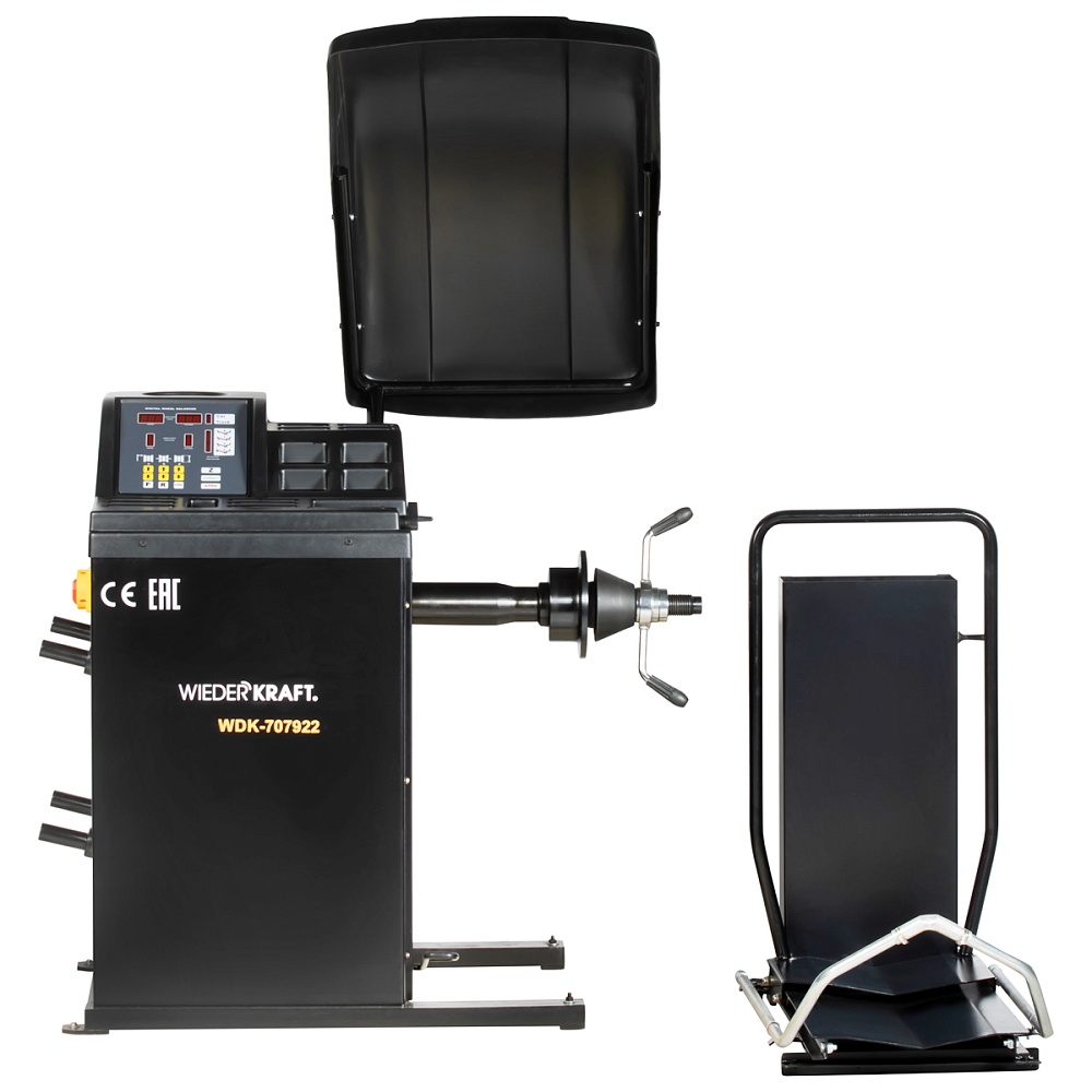 WDK-707922  Балансировочный станок (220В) 13-24" (грузовой) WiederKraft