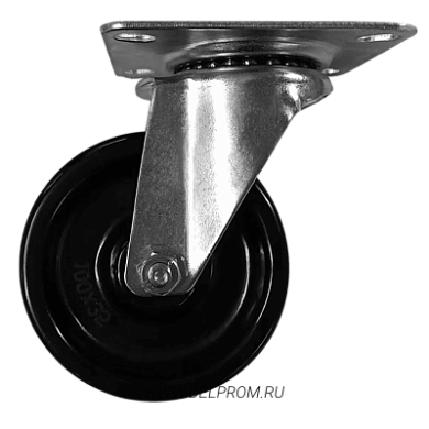 RFG 100 Термостойкая фенольная поворотная колёсная опора д.100 (VILS)