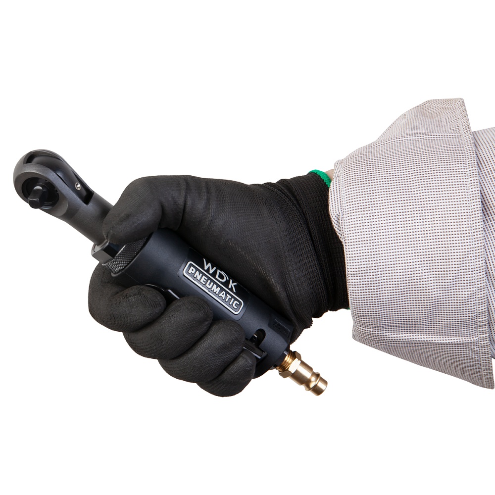 WDK-21215 Пневматическая трещотка 1/4", 55 Нм, усиленная