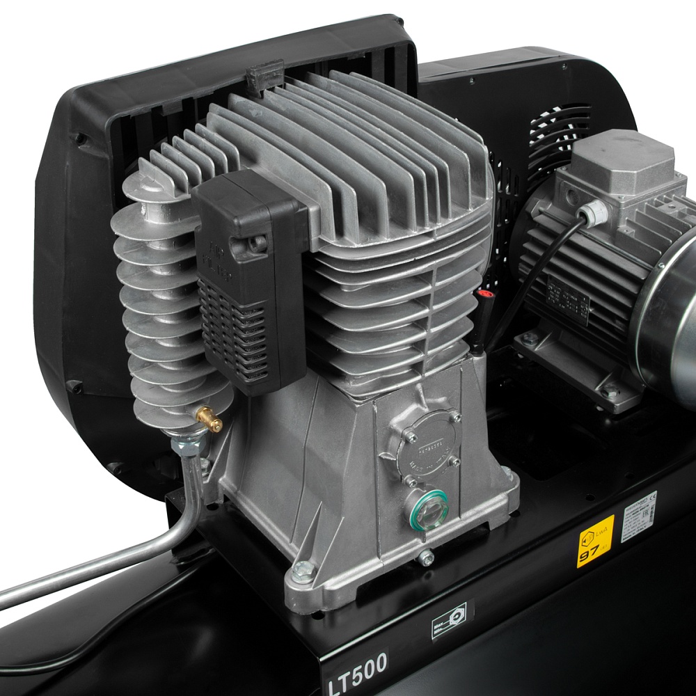 WDK-95079 WiederKraft Компрессор поршневой масляный, 500 л