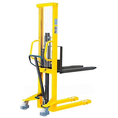 PLH 1000 16 RAKUDA, Ручной гидравлический штабелер, г/п 1000 кг., в/п 1600 мм, вилы 330-850 мм, опорные консоли 550 мм (VILS)