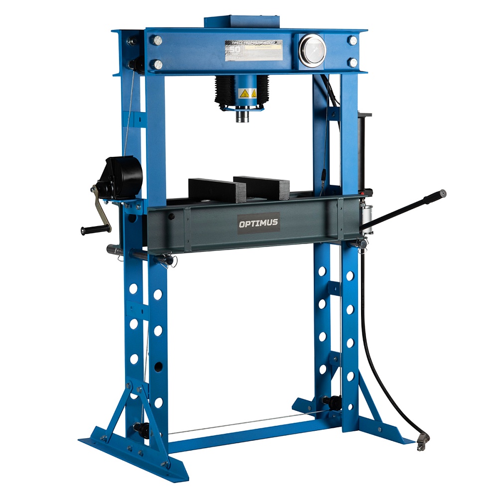 OPT-250 Пресс напольный пневмогидравлический 50 тонн OPTIMUS