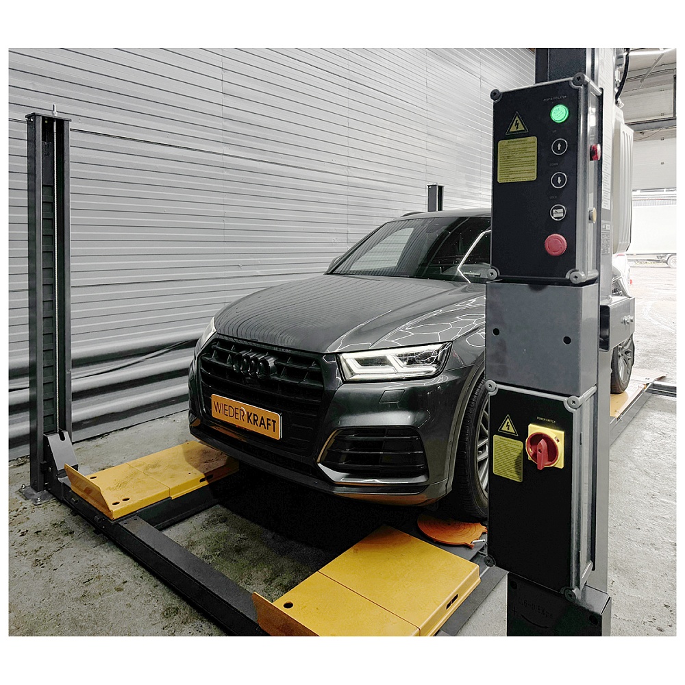 WiederKraft WDK-545 Четырехстоечный автомобильный подъемник г/п 5 тонн под сход-развал
