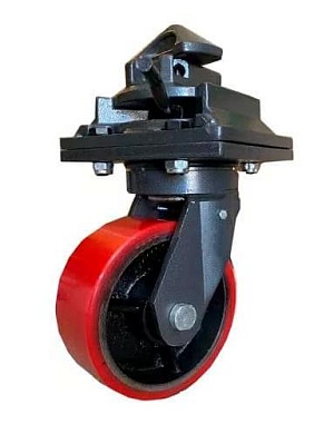 SCp ISO Сверхбольшегрузное  колесо для морских контейнеров ISO, полиуретан, г/п 3 тонны (VILS)