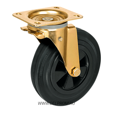 SCM 63 Усиленная поворотная колесная опора ч.р. д160 (VILS)