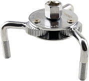 Съемник масляного фильтра (краб), 75–120мм., 1/2''–3/8''